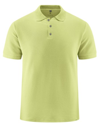 Poloshirt aus Piqué-Jersey aus Hanf/Biobaumwolle Normal Fit - bamboo [7ff76ea5b632cc764de806db534412e3]