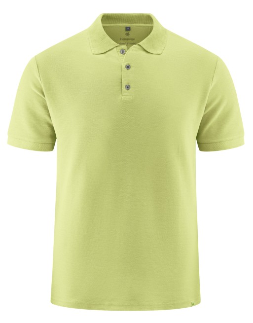 Poloshirt aus Piqué-Jersey aus Hanf/Biobaumwolle Normal Fit - bamboo [7ff76ea5b632cc764de806db534412e3]