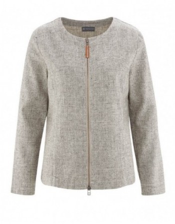 Gemusterte Jacke...
