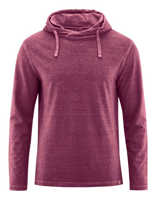 HempAge Herren Langarmshirt aus Hanf/Bio-Baumwolle – Normal Fit - wine [8680be0bb0188aa89b4fea1bb6cee857]