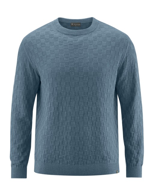 Pullover aus Hanf & Bio-Baumwolle – Casual Fit - dove [e1ec2de233b6730b629ae602887de5d2]