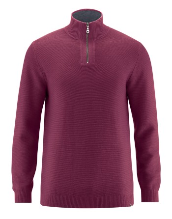 Herren-Troyer Hanf/Biobaumwolle Normal Fit - wine [3f0d7dc38510b0b9244b99f915ab4fce]