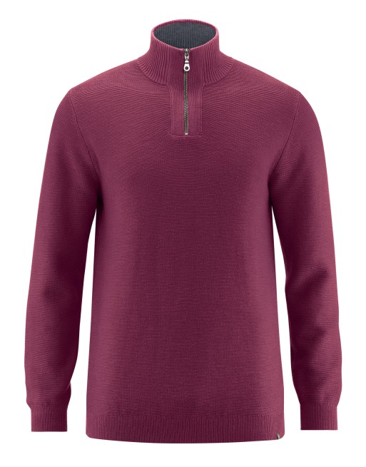 Herren-Troyer Hanf/Biobaumwolle Normal Fit - wine [3f0d7dc38510b0b9244b99f915ab4fce]