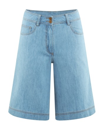 Bermuda 5-Pocket jeans Shorts Hanf/Biobaumwolle - aqua [0e0e0d4099d8dd57605b034ce1bb03ef]