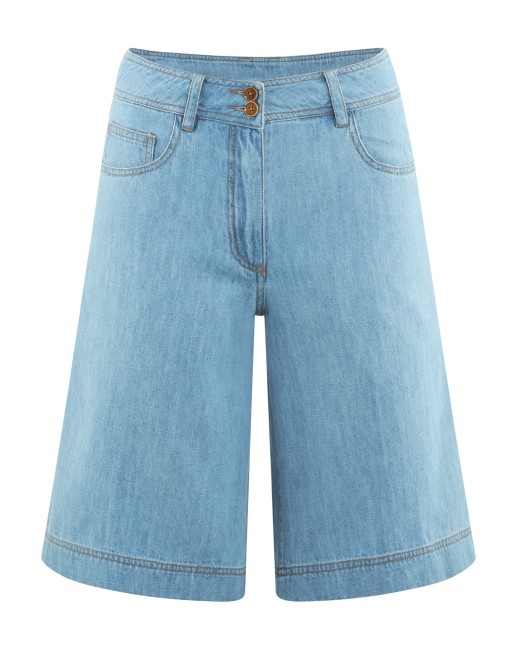 Bermuda 5-Pocket jeans Shorts Hanf/Biobaumwolle - aqua [0e0e0d4099d8dd57605b034ce1bb03ef]
