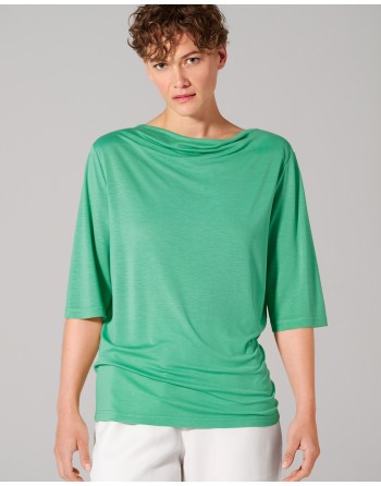 Damen Wasserfallshirt Hanf/Lyocell Casual Fit - miami [03f6c5db202bee8c6aa632889fff5776]