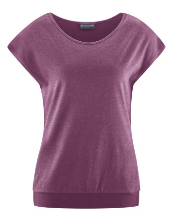 Ärmelloses Yogashirt aus Hanf & Bio-Baumwolle – Normal Fit - purple [9549e59951e6f37408a263716b4a5a09]