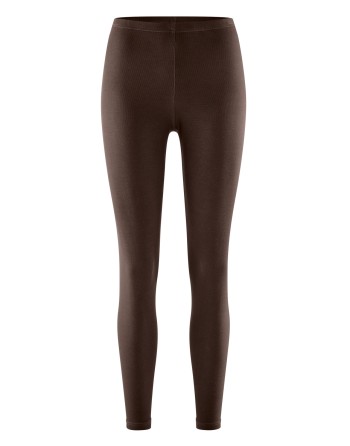 Damen Leggings Hanf-Lyocell - espresso [346466596e3c2e3f575eb60b86cf5f9d]