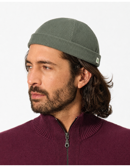 Docker Cap aus weichem Cord Hanf/Biobaumwolle - thyme [8ceedc69f1b4cbc78973b75dae1c7386]