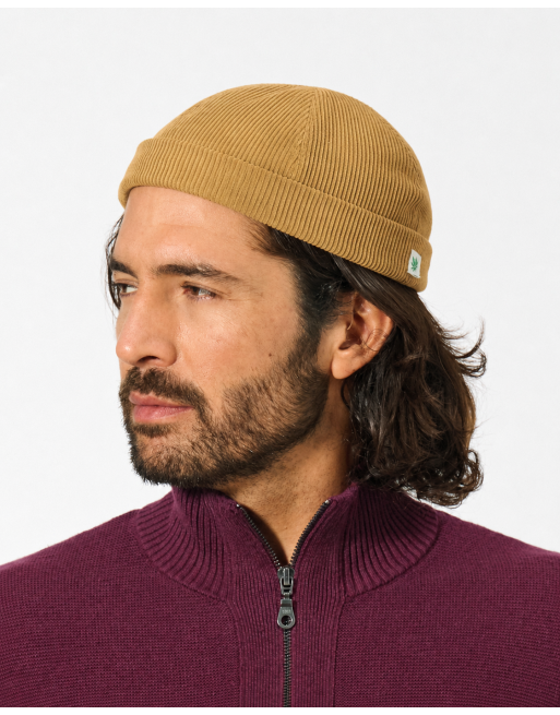 Docker Cap aus weichem Cord Hanf/Biobaumwolle - dijon [2d588f7d246452abf718f0720b6659fc]