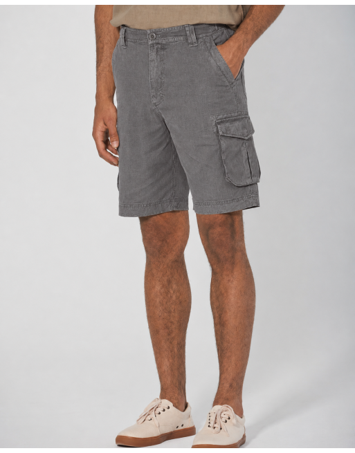 Solide Cargoshorts aus Hanf/Biobaumwolle - taupe [ab98b20926a0831f6461355d51f520f3]