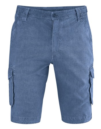 Solide Cargoshorts aus Hanf/Biobaumwolle - blueberry [9a7e766974906070ed441426af3dbd1b]