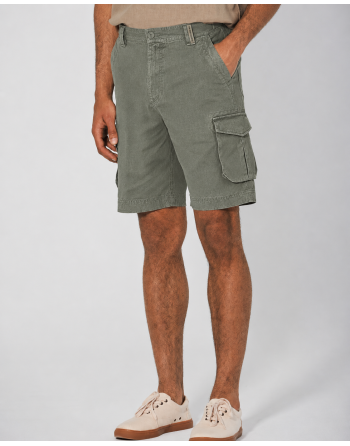 Solide Cargoshorts aus Hanf/Biobaumwolle - thyme [a1e822f8728da6293a84bbb46d6e0f03]