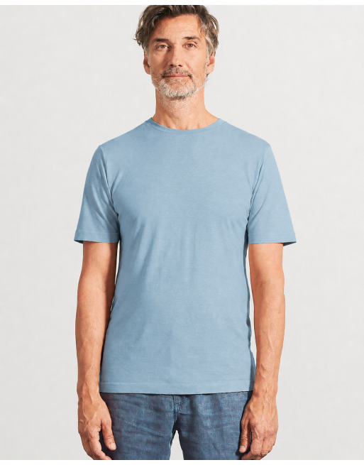 Körpernahes T-Shirt Hanf/Biobaumwolle - Slim Fit - wave [ba18629ced088ba33d9cd4a7c330f1c4]