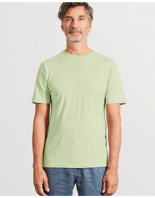 Körpernahes T-Shirt Hanf/Biobaumwolle - Slim Fit - matcha [6616017b6790845a0a1ddb9f77db2516]
