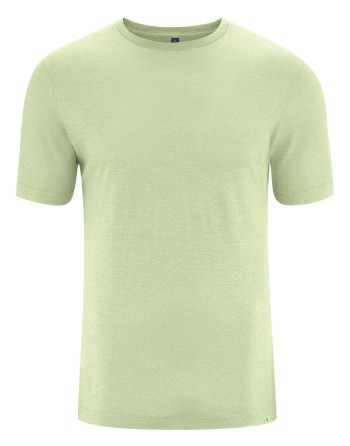 Körpernahes T-Shirt Hanf/Biobaumwolle - Slim Fit - matcha [9b5ac9f466c813142188a99ce37bdda4]