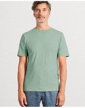 Körpernahes T-Shirt Hanf/Biobaumwolle - Slim Fit - menta [7c98d9c46f0838f1764ffe4d880e7b72]