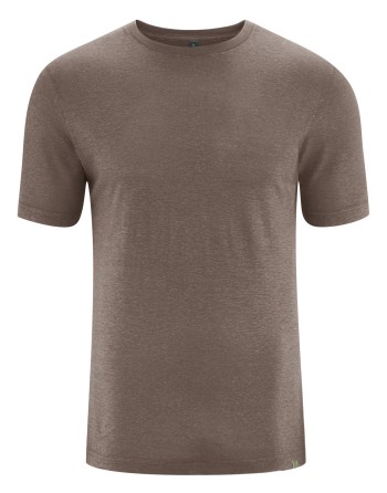 Körpernahes T-Shirt Hanf/Biobaumwolle - Slim Fit - dust [7ca2120f7d85bf4646111083e81e434b]