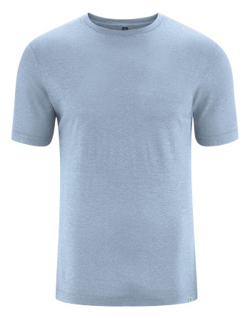 Körpernahes T-Shirt Hanf/Biobaumwolle - Slim Fit - smoke [fd29b7578911099477cf774d577ae3f1]