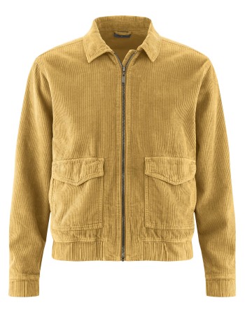 Lässige Cordjacke Hanf/Biobaumwolle - Normal Fit - dijon [975ac11c2f2690d1b5a3e5a9c4b83282]