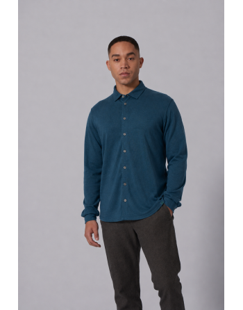 Slubjersey Hemd aus Hanf/Biobaumwolle Slim Fit - reef [cdb583b728e7a90433201f0796c6c39a]