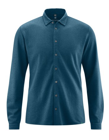 Slubjersey Hemd aus Hanf/Biobaumwolle Slim Fit - reef [bb516b8a18140459a2e48c10b41e1f0d]