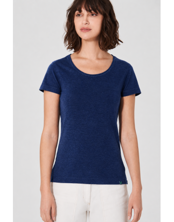 Luftiges T-Shirt Hanf/Biobaumwolle Normal Fit - night [f1827816ec151ae92d40f94fad3e668e]