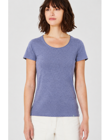Luftiges T-Shirt Hanf/Biobaumwolle Normal Fit - lavender [135ea444cd05730bc41929a749e2f28d]
