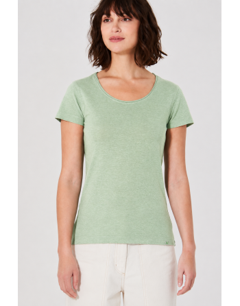 Luftiges T-Shirt Hanf/Biobaumwolle Normal Fit - menta [a471e28086dedebd00c4f44212106c9f]
