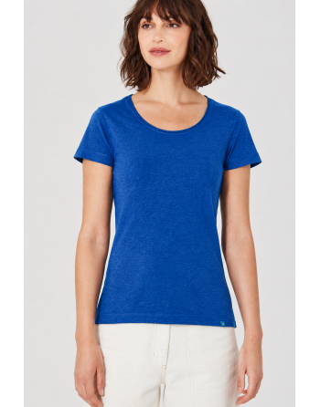 Luftiges T-Shirt Hanf/Biobaumwolle Normal Fit - royal [3bd1939068f38c6d9074186aae3b807e]