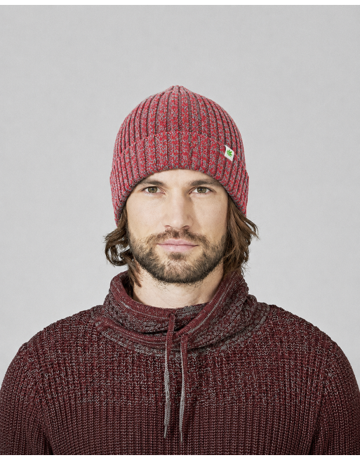 Seemanns-Strickmütze aus recycled Hanf/Biobaumwolle - barolo-grey [1f82c39cf457fc6d9a22fe8271915c67]