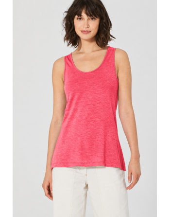 Lockeres Tank-Top Hanf/Biobaumwolle Damen Casual Fit - magnolia [30931608259ee0fd96c783d6f90d6920]