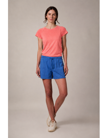 Raglan T-Shirt Hanf/Biobaumwolle Damen Normal Fit - peach [6d0ae15709428363a85a723d2e4cfa4b]