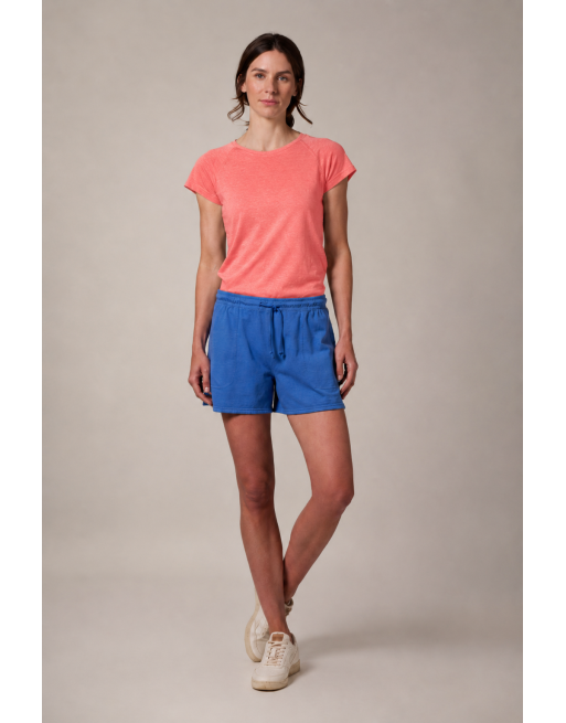 Raglan T-Shirt Hanf/Biobaumwolle Damen Normal Fit - peach [6d0ae15709428363a85a723d2e4cfa4b]