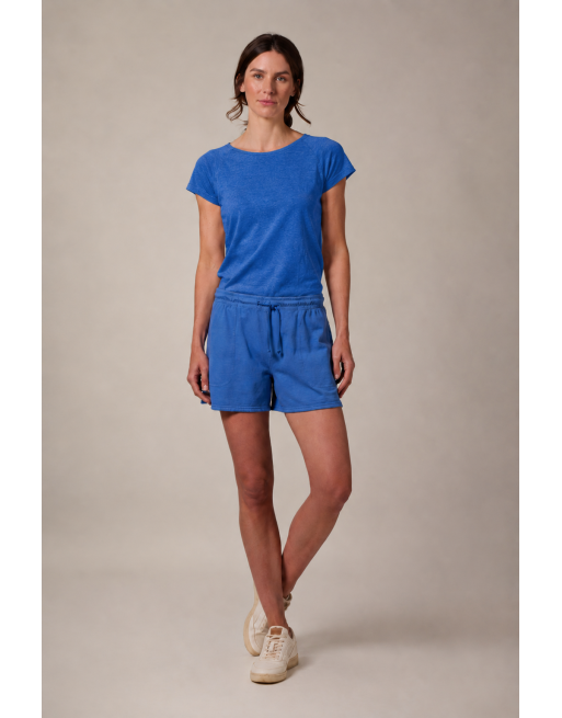 Raglan T-Shirt Hanf/Biobaumwolle Damen Normal Fit - royal [6ba0781ae16da39e60ec9202e783f5f8]