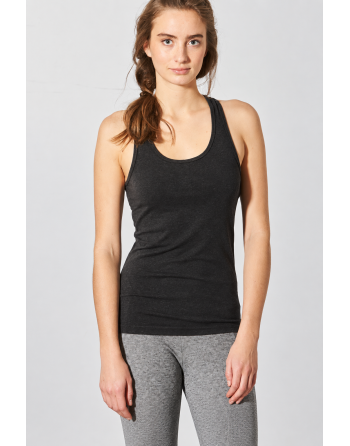 Yoga Tank Top Hanf/Biobaumwolle Slim  Fit - black [33bcdcb5c278312f0d10c17bcba321fd]