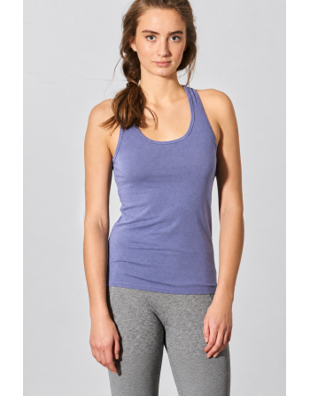 Yoga Tank Top Hanf/Biobaumwolle Slim  Fit - lavender [d8a55c3f15b3a71f19947b44d4a8c260]
