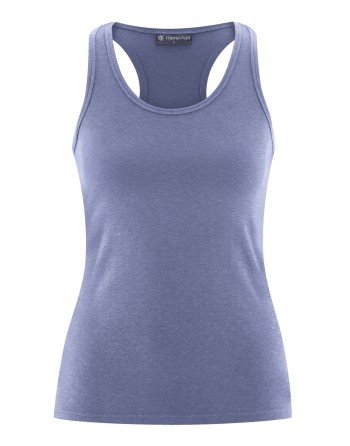 Yoga Tank Top Hanf/Biobaumwolle Slim  Fit - lavender [80087f5125354b02f1ae10ae24550ea4]