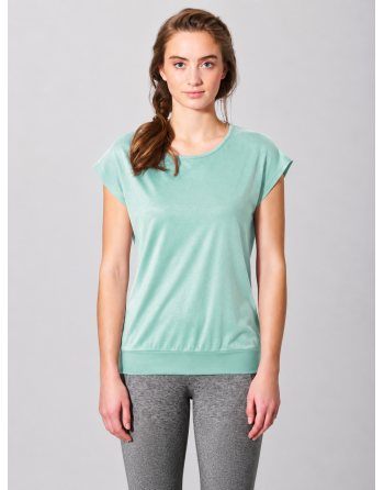 Ärmelloses Yoga Shirt Hanf/Biobaumwolle Normal Fit - sage [042cd0bed8b514d59a3f3162938dc5c4]