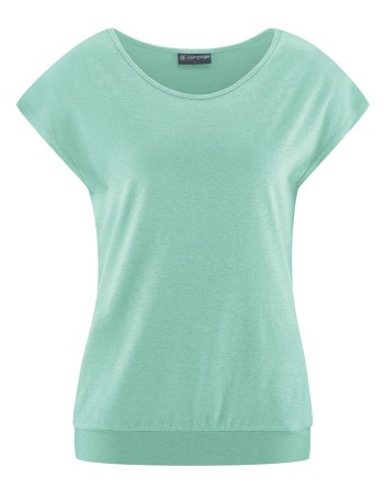 Ärmelloses Yoga Shirt Hanf/Biobaumwolle Normal Fit - sage [730b257e0466dd6b425b394606ee7983]
