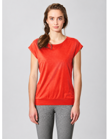 Ärmelloses Yoga Shirt Hanf/Biobaumwolle Normal Fit - brick [001f630bce7b5126882bc8b74d99e9db]