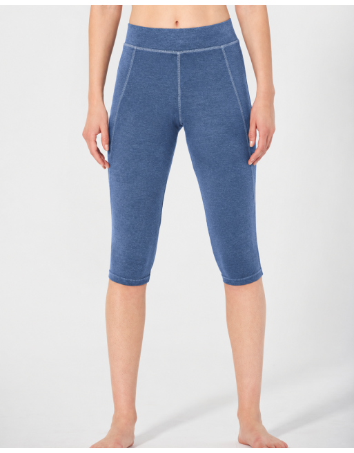 Yoga-Leggings aus Hanf & Bio-Baumwolle - blueberry [1cc89598ca4802017d8bad3fc2f68c3e]