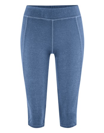 Yoga-Leggings aus Hanf & Bio-Baumwolle - blueberry [575789ef122e237bc2f82f3f70913650]