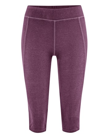 Yoga-Leggings aus Hanf & Bio-Baumwolle - purple [80e3d721b7071c7244de5403a57cb20f]