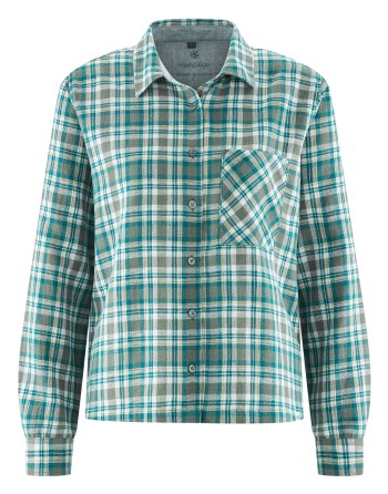 Sportliche Holzfällerbluse Hanf/Biobaumwolle - Casual Fit - lagoon-dijon-thyme-nature [8eeca1adf3f4a04d2a88ddf10330cd10]