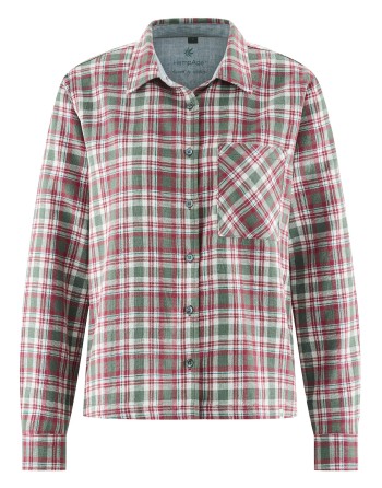 Sportliche Holzfällerbluse Hanf/Biobaumwolle - Casual Fit - barolo-lagoon-thyme-nature [fbf78d997abd0797633559da229331b5]