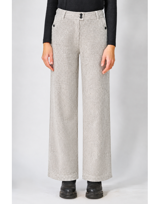 Pepita Hose Damen Hanf/Biobaumwolle mit weitem Schnitt - nature [d0249677585d9e1633bf385ab9e3dc04]