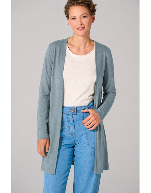 Leichte Jersey Jacke Hanf/Biobaumwolle Casual Fit - titan [d4f2646d82aa913712c99a3861ccfa9d]
