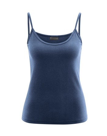 Elastisches Trägertop Hanf/Biobaumwolle Slim Fit - navy [198008c4dea4a7543e046e2ff205ad9f]
