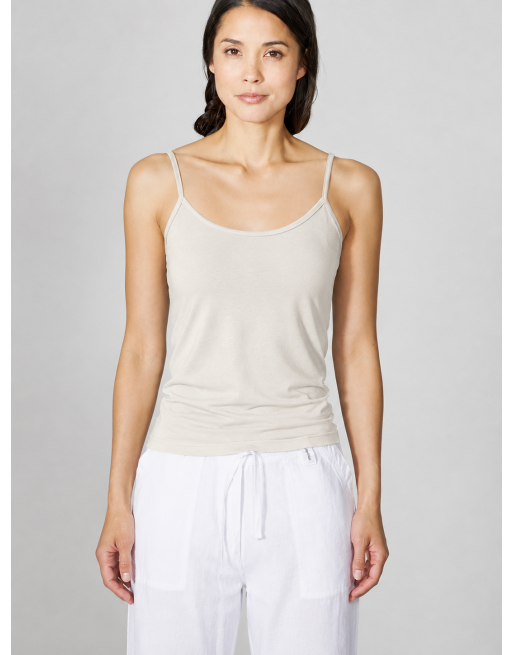 Elastisches Trägertop Hanf/Biobaumwolle Slim Fit - distel [36ba8c4e547d6a8f359a09270e8a095f]